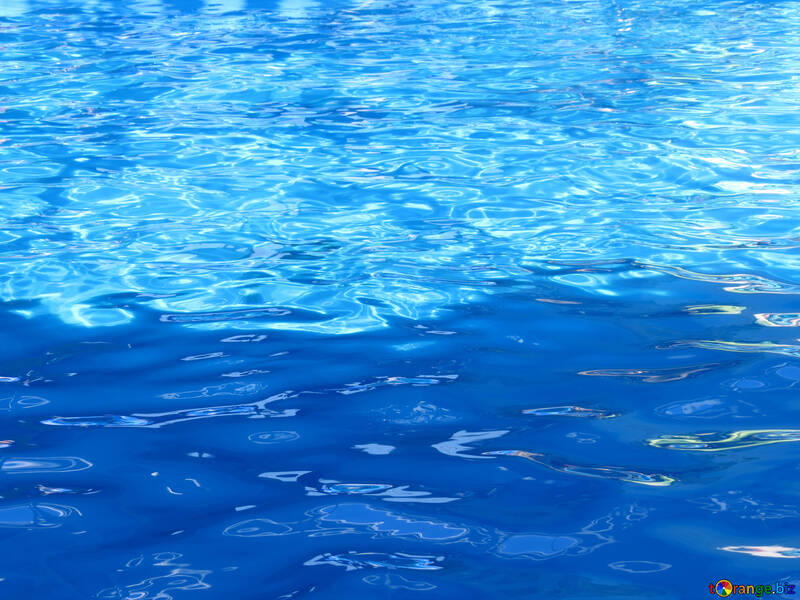 Блакитна вода в басейні №25513