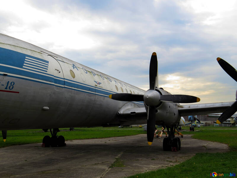 Old passenger plane №26436