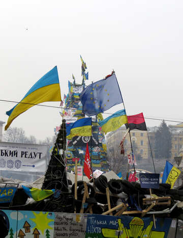 Kiew Barrikaden №27897