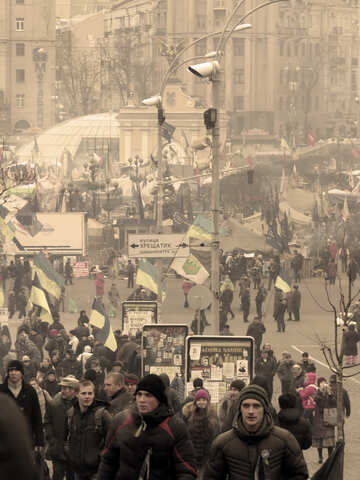 ウクライナの抗議 №27764