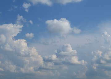 Nubes en el cielo №27358