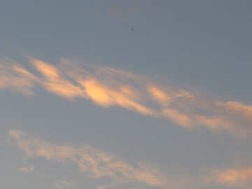 Nuvole di tramonto №27305