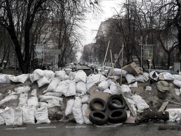 Ukrainian barricades №27937