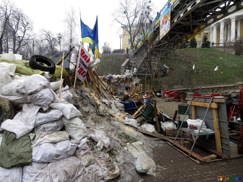Barricadas de Ucrania Kiev №27772