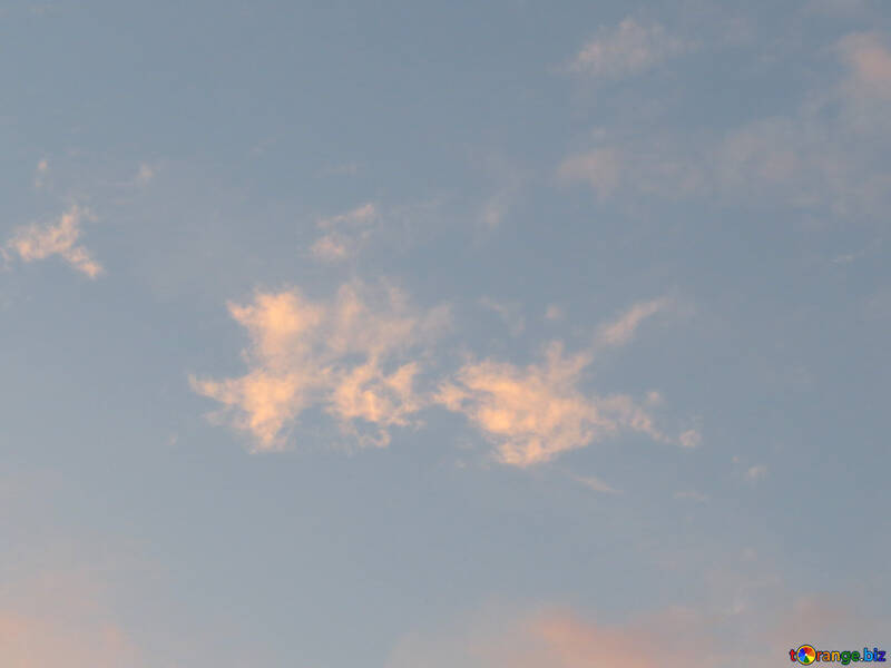 Sunset cloud №27312