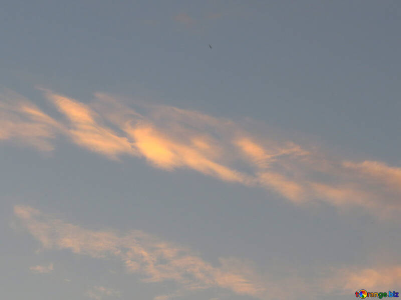 Sunset clouds №27305