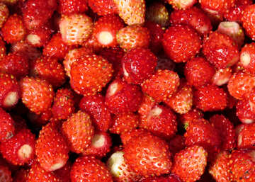 Background strawberries №28976
