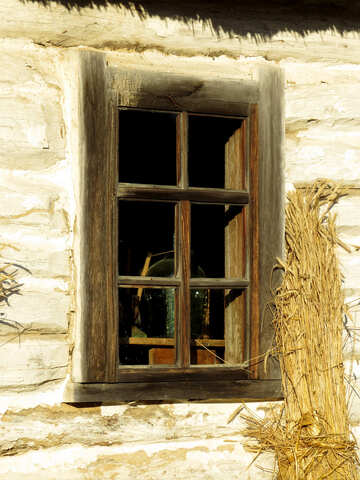 Вікно сільського будинку №28506