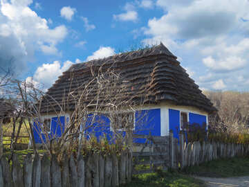 ウクライナの古い家 №28558