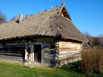 古い木造の小屋 №28238