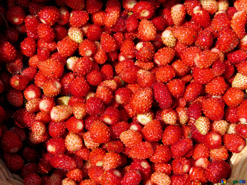 Erdbeeren in Korb №28980