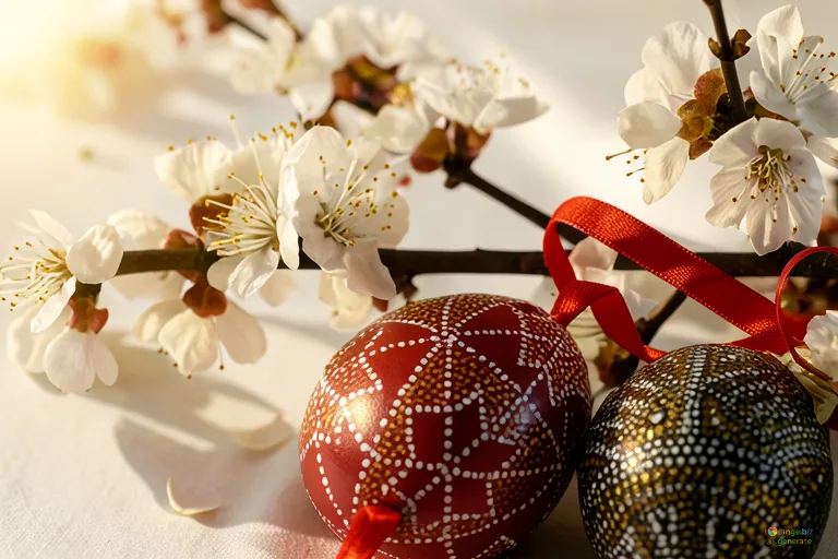 Відреставрована люксова версія Hintergrund mit Ostereiern №29962