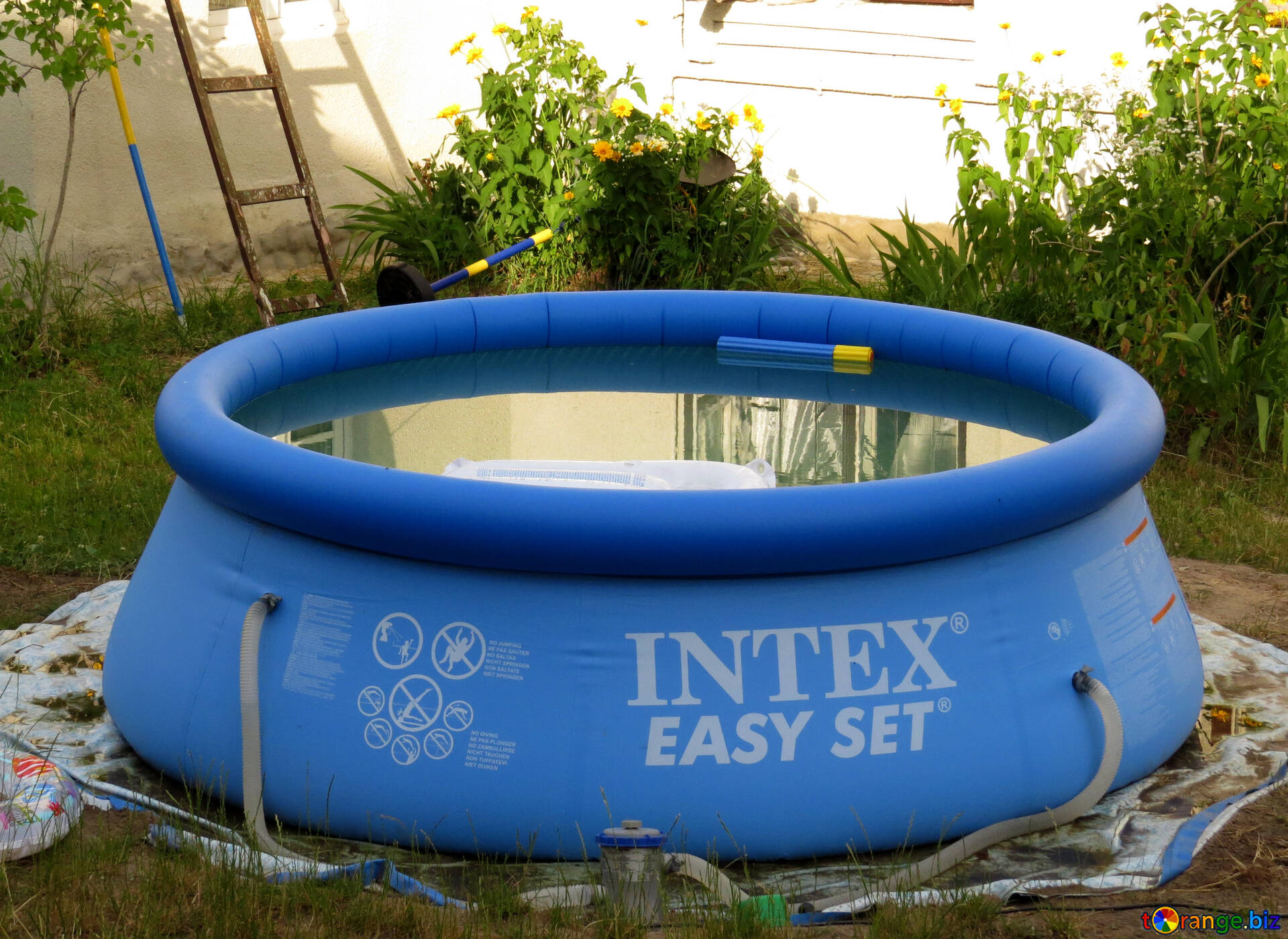 non inflatable pool