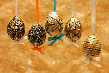 Huevos de Pascua pintados №29792