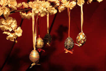 Easter eggs on tree №29849