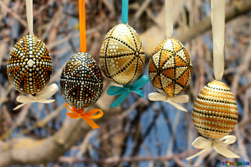 Easter eggs in the spring №29790
