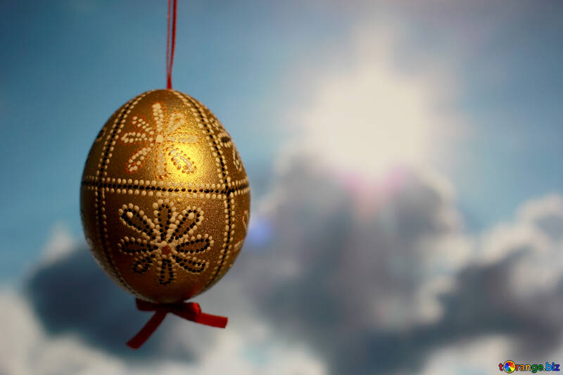 Golden Easter Egg №29350