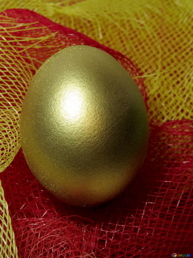 Яйце золотого кольору №29391