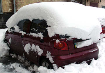 Car  and   snow №3447