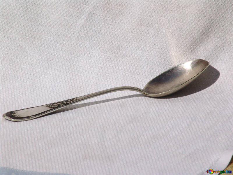 cupronickel big spoon  №3003