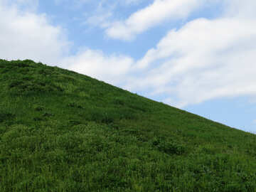 The steep slope of the Hill №30714