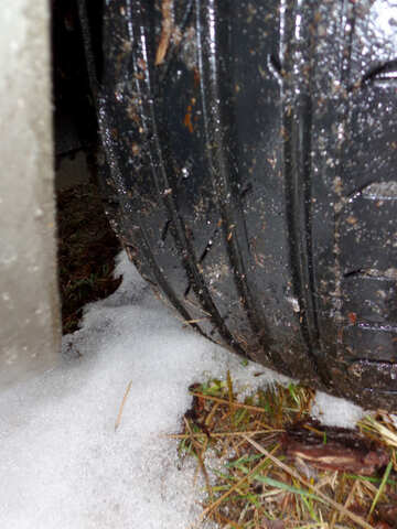 Summer tires in the winter №30838