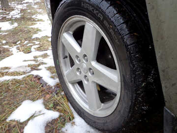 Summer tires in the winter №30844