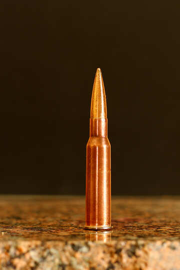 ライフルのカートリッジの弾丸 №30467
