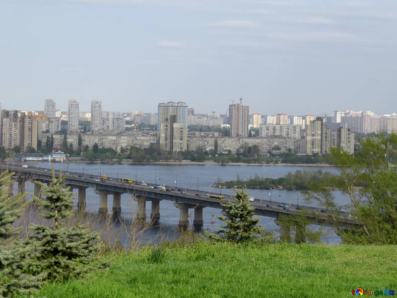 The Paton Bridge In Kiev №30590