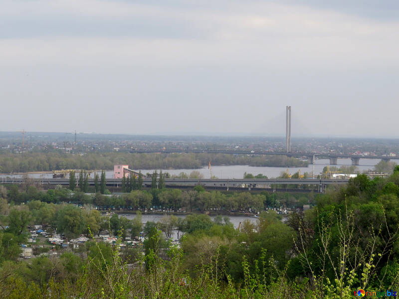 Brücke über den Dnepr in Kiew №30585