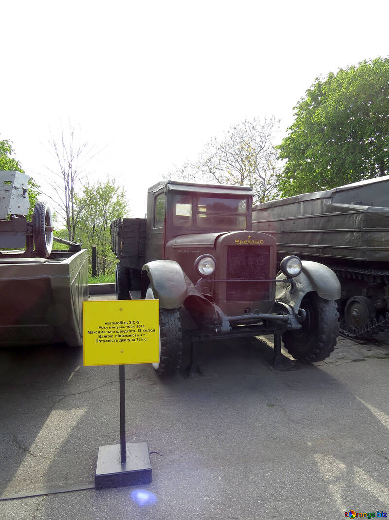 Un camión militar de la segunda guerra mundial la URSS №30645