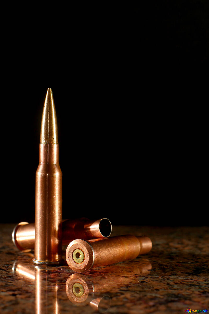 Bullets and cartridge cases  №30465