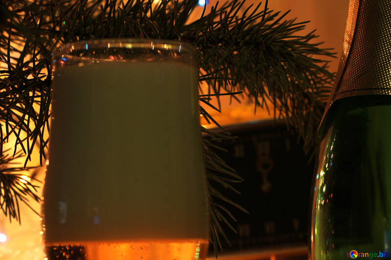 Christmas glass №30983