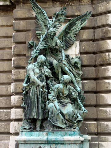 Estatua de la paz en Budapest №31943