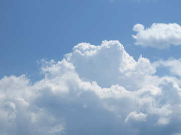 Weiche flauschige Wolken №31544