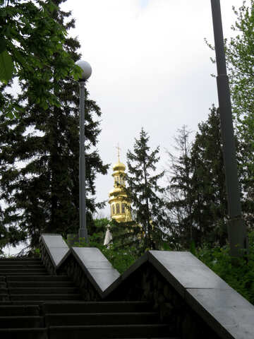 寺院への階段 №31180