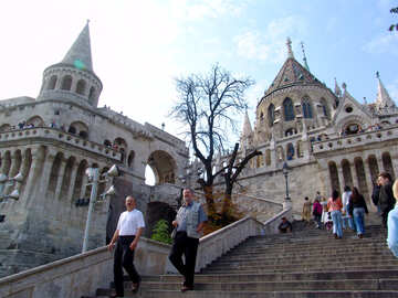 Treppe in der Burg-Festung №32000