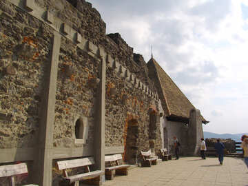 La pared de una antigua fortaleza №31796