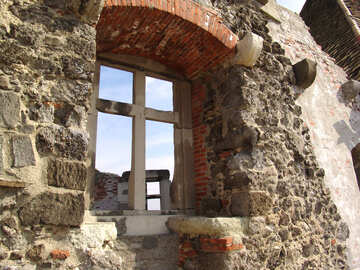 Im historischen Gebäude aus dem Fenster №31795