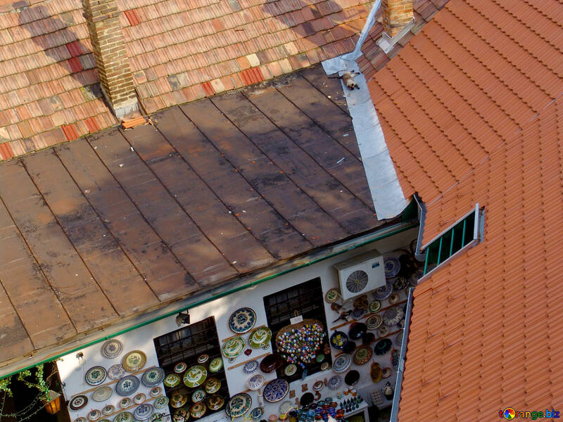 Il tetto del negozio di souvenir №31763