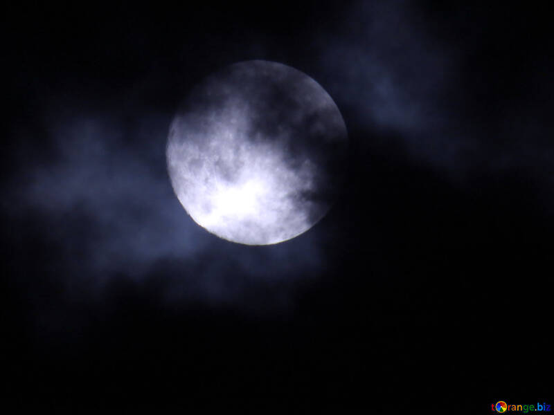 La luna nel cielo scuro №31508