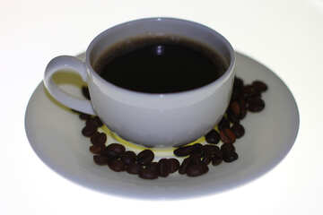 Tazza di caffè isolata №32458