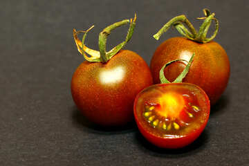 Cortes de tomate y tomates №32894