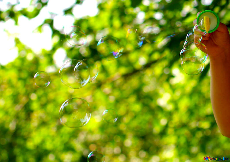Flying bubbles №32968