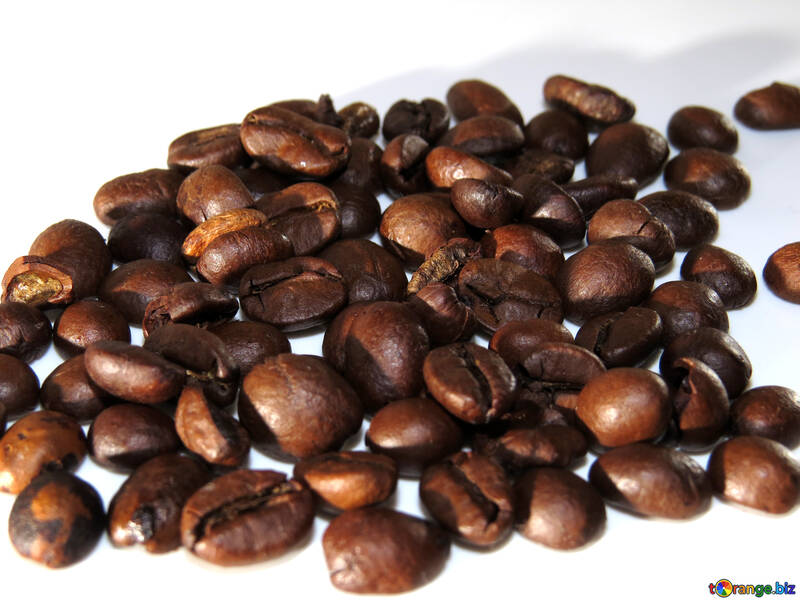 Una pizca de granos de café №32294