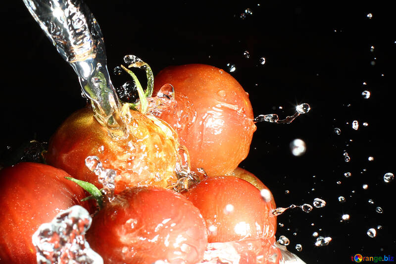 Tomatoes and water №32882