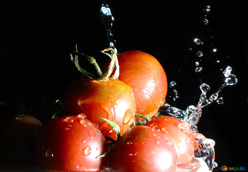 Tomates y agua №32887