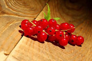 Ribes rosso sul tavolo №33216