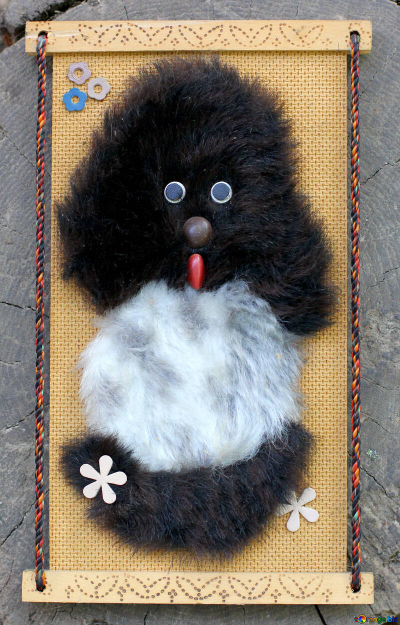 Decorative Panel with fur №33505