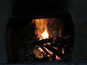 El fuego en el horno №34333